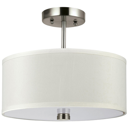 Dayna Shade Pendants Two Light Flush / Semi-Flush Convertible