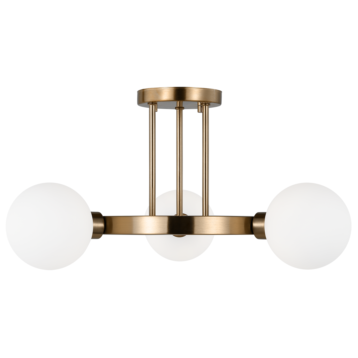 Clybourn Three Light Semi-Flush Mount