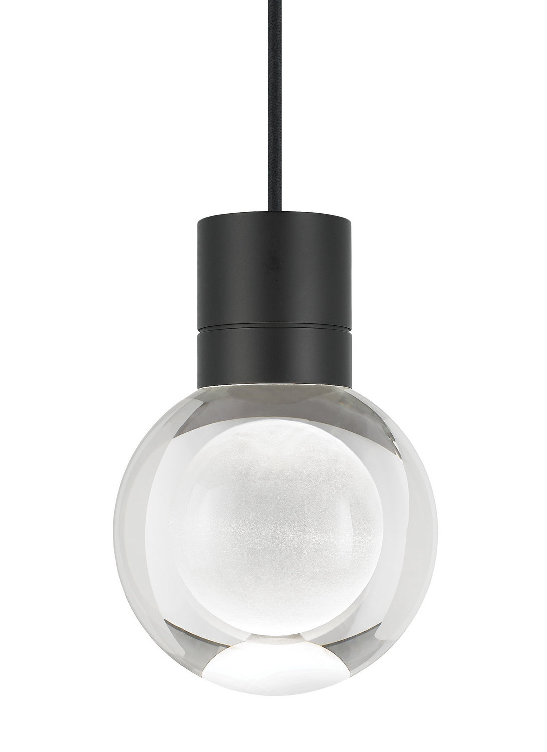 Mina LED Pendant in Black