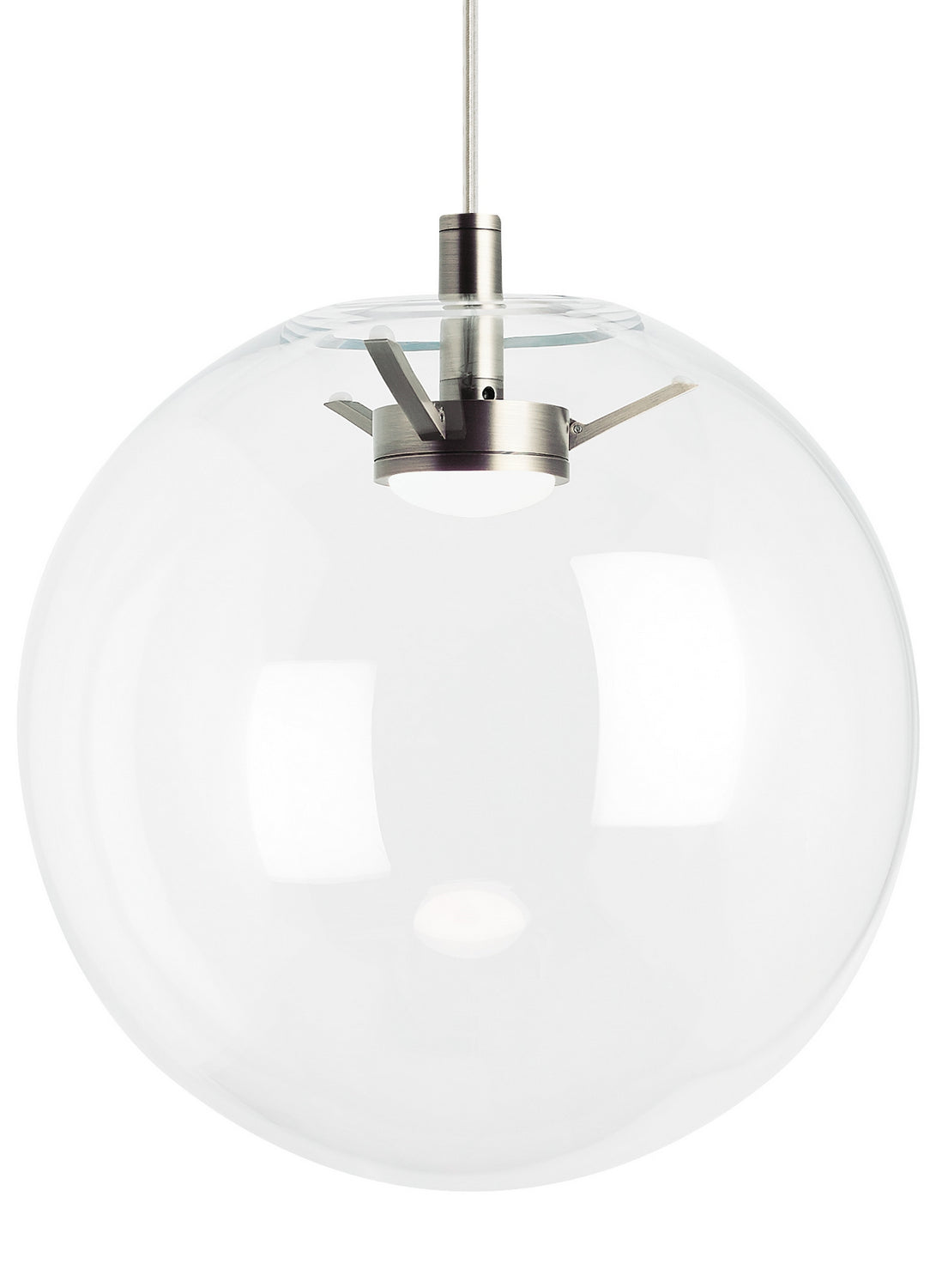 Palona LED Pendant in Satin Nickel