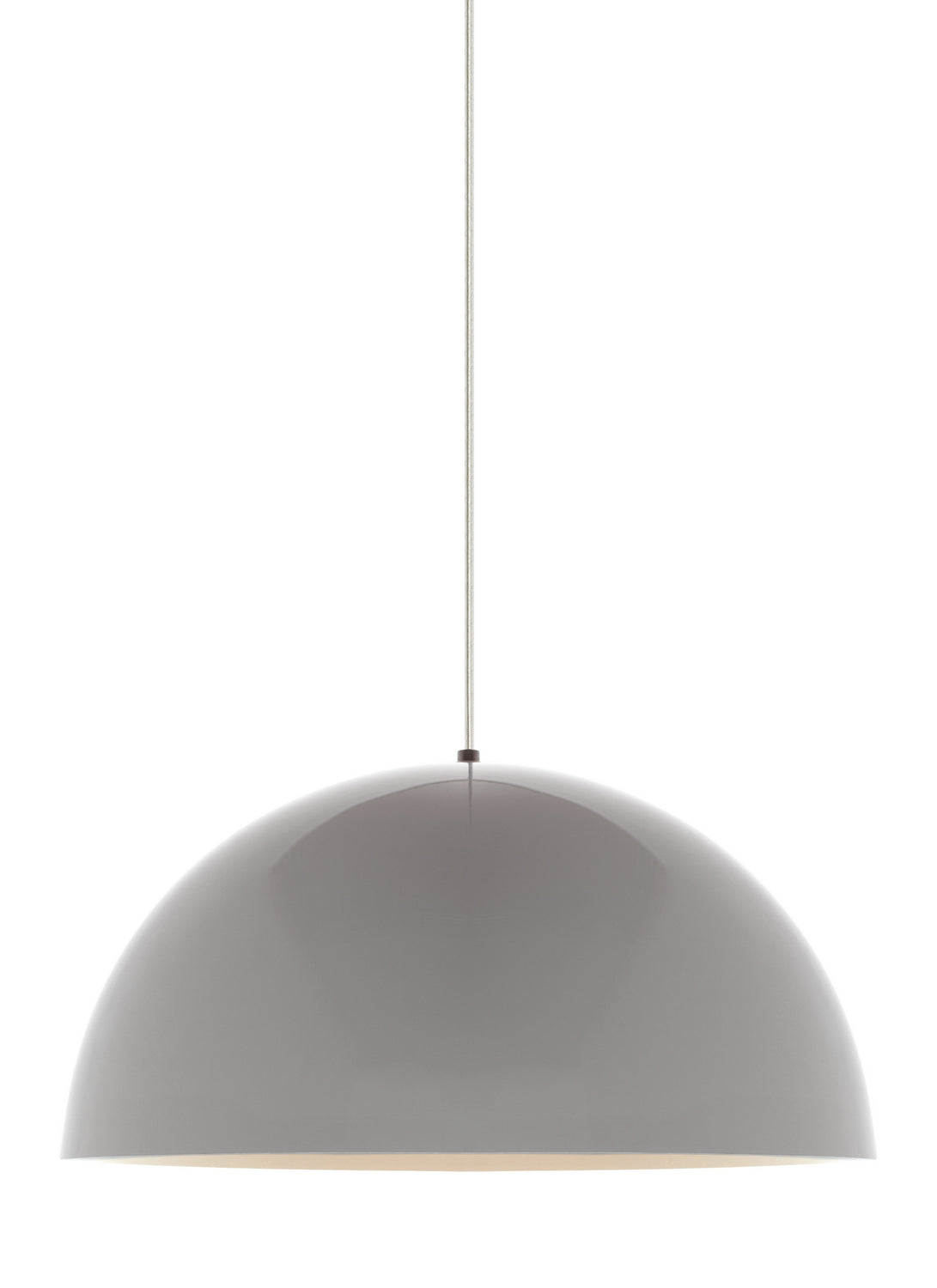 Powell Street One Light Pendant in Black