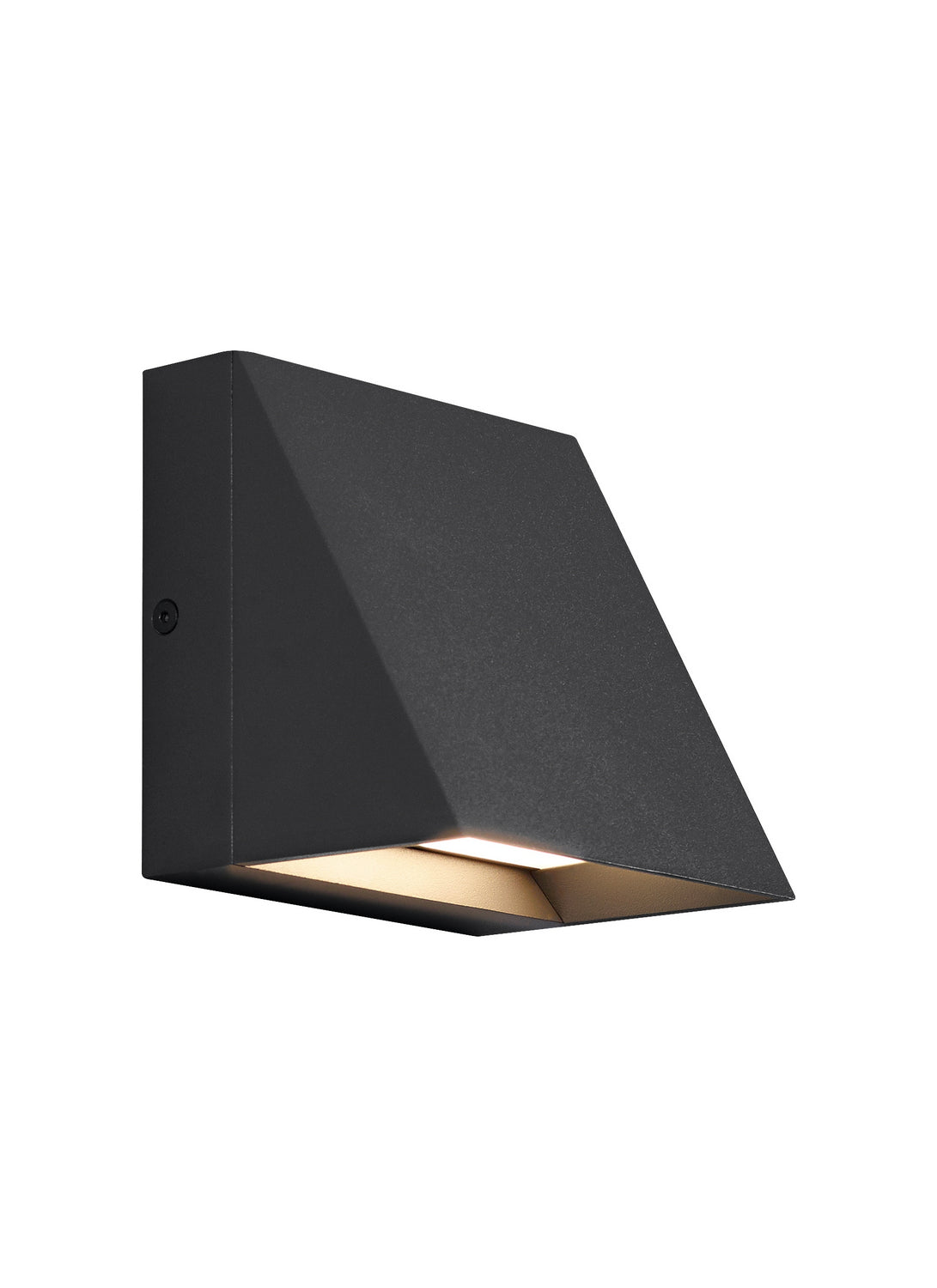 Pitch LED Outdoor Wall Mount in Black