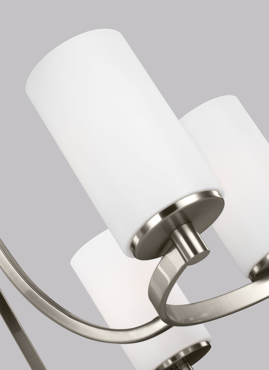 Hettinger Six Light Chandelier in Brushed Nickel