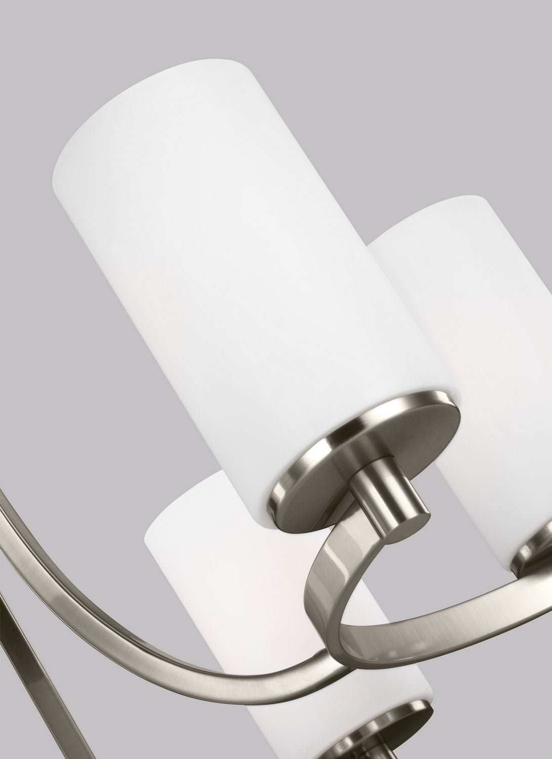 Hettinger Six Light Chandelier in Brushed Nickel