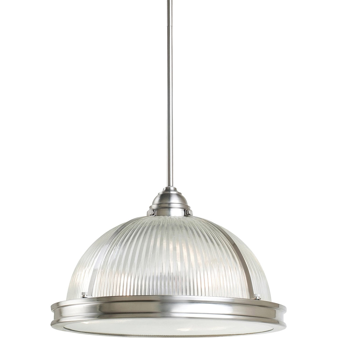 Pratt Street Prismatic Three Light Pendant