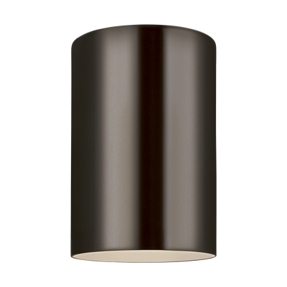 Outdoor Cylinders Small LED Ceiling Flush Mount