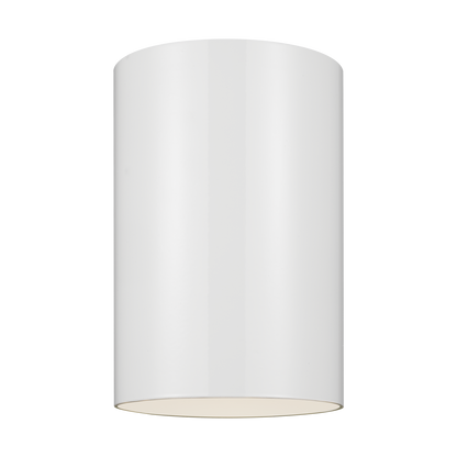 Outdoor Cylinders Small LED Ceiling Flush Mount
