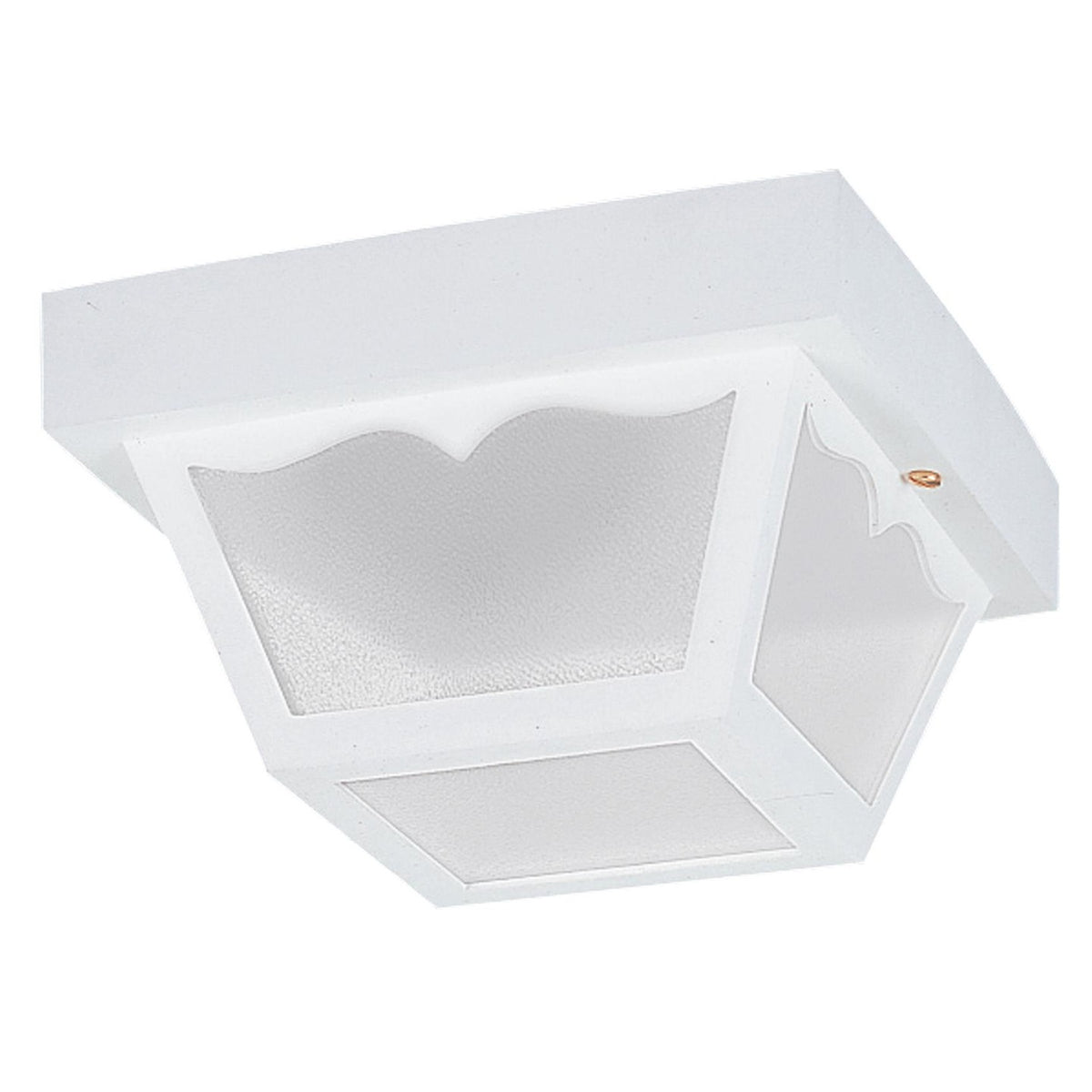 Outdoor Ceiling Two Light Outdoor Flush Mount