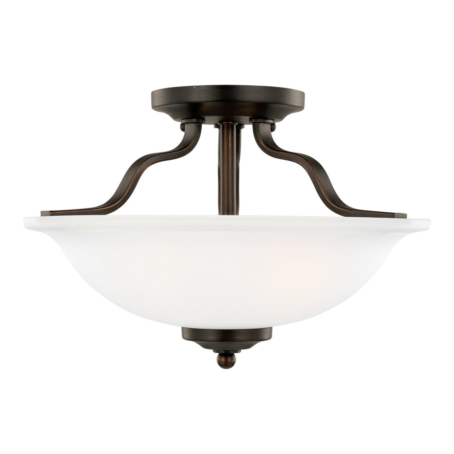 Emmons Two Light Semi-Flush Mount