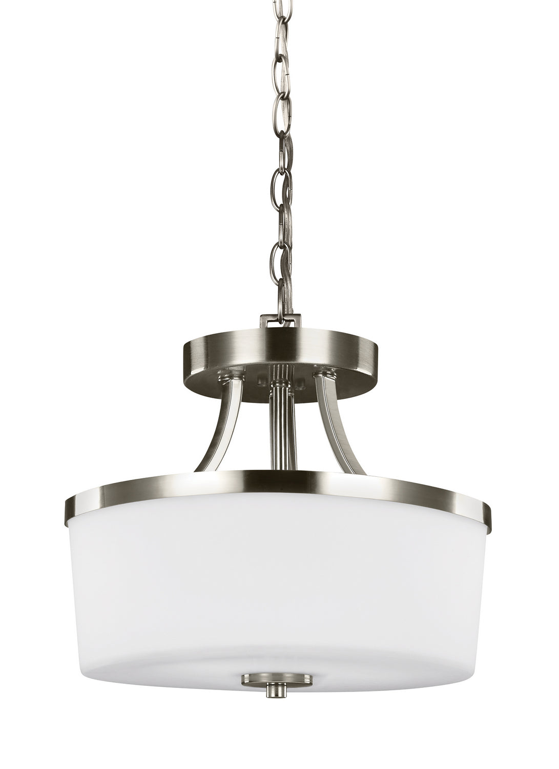 Hettinger Two Light Semi-Flush Convertible Pendant