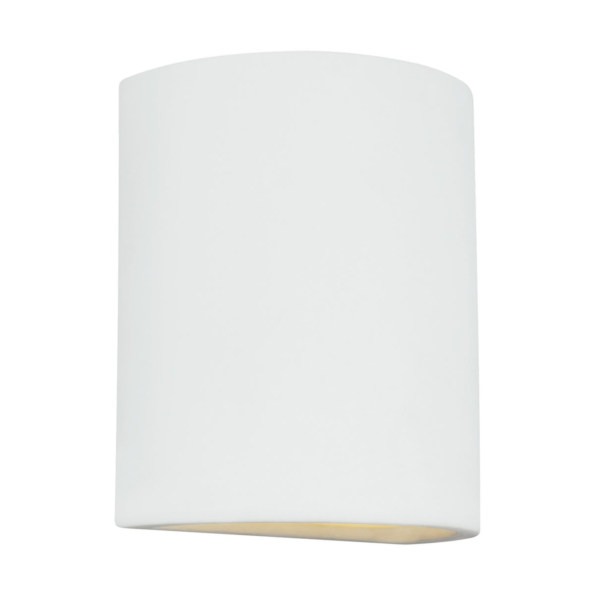 Paintable Ceramic Sconces One Light Outdoor Wall Lantern in Unfinished Ceramic