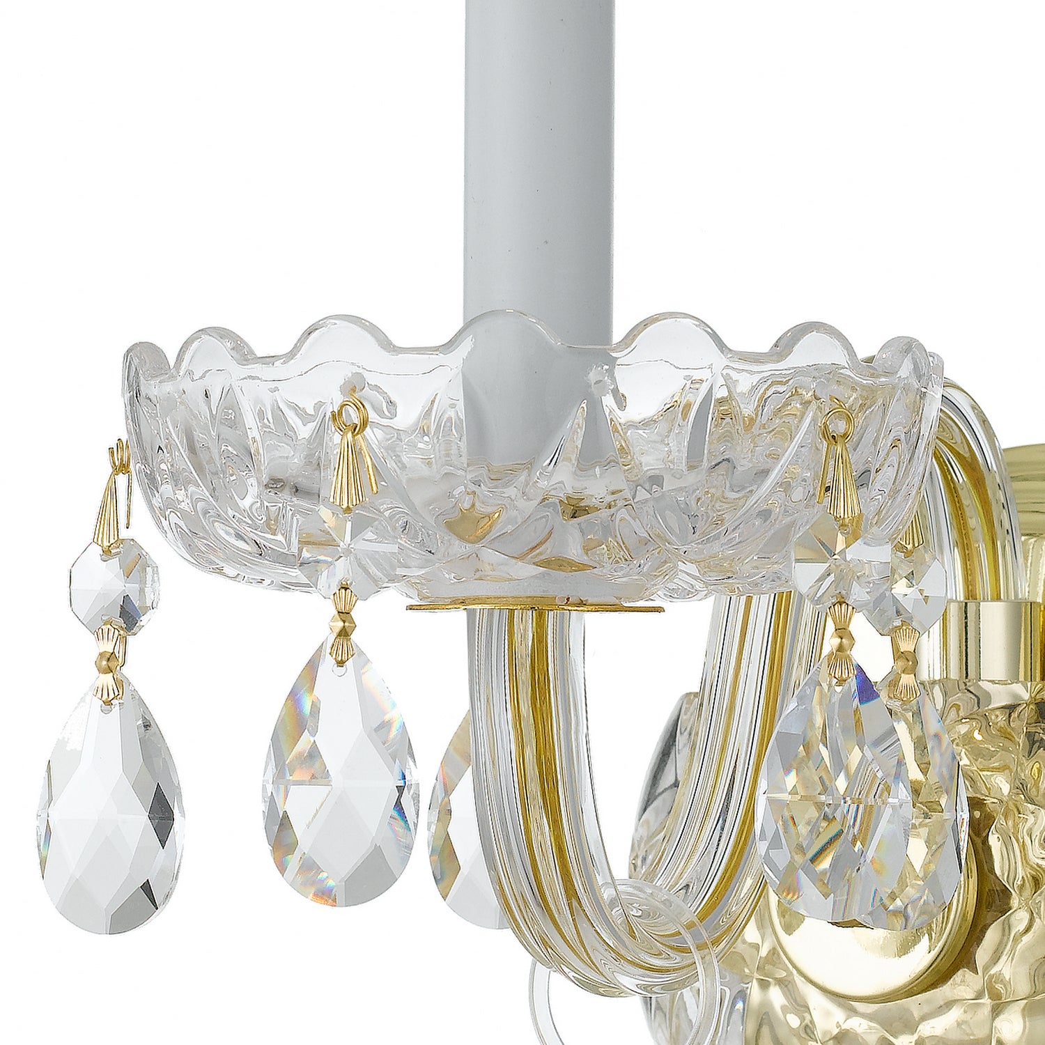 Traditional Crystal Wall Sconce