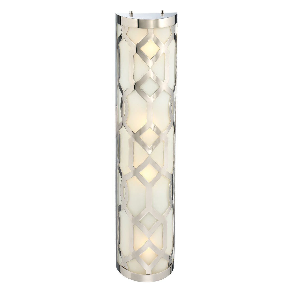 Jennings LED Bathroom Vanity in Polished Nickel