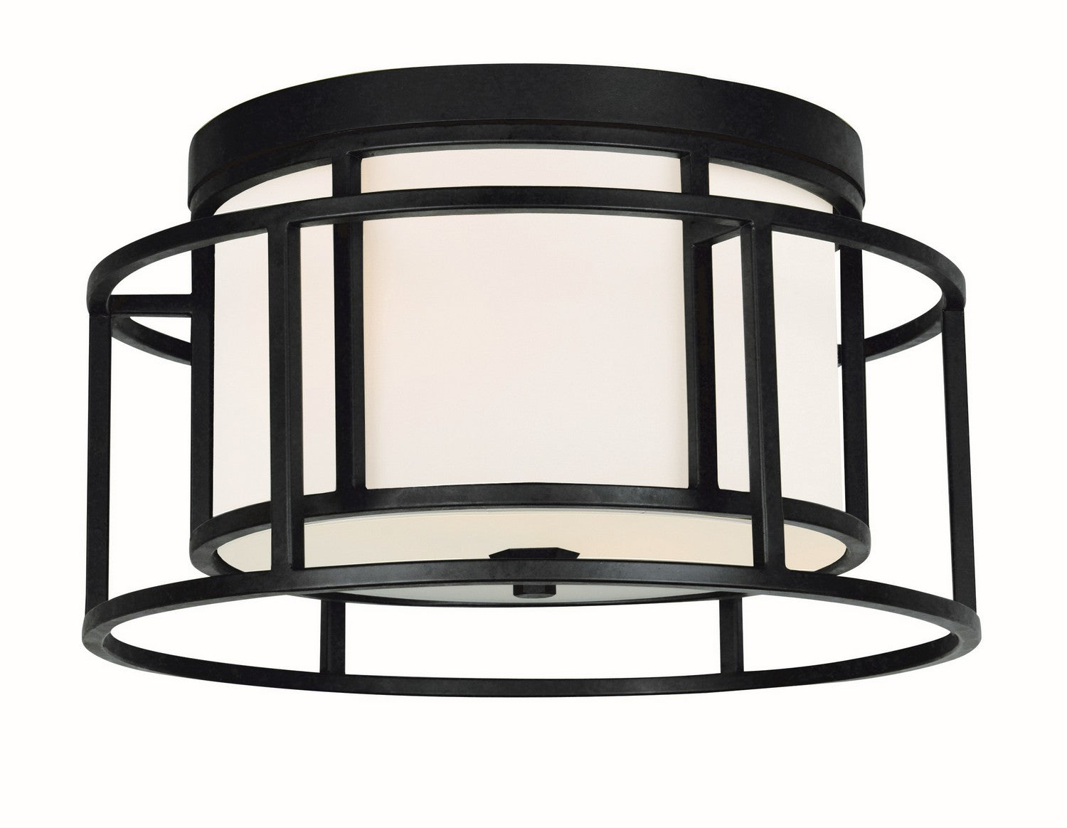 Hulton Two Light Flush Mount