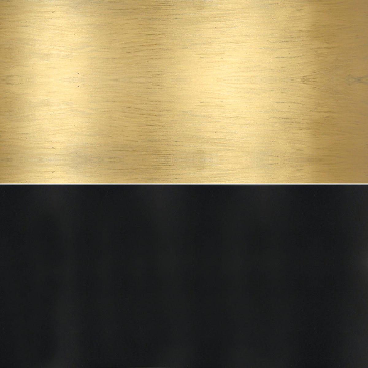 Capsule Two Light Outdoor Flush Mount in Matte Black + Textured Gold