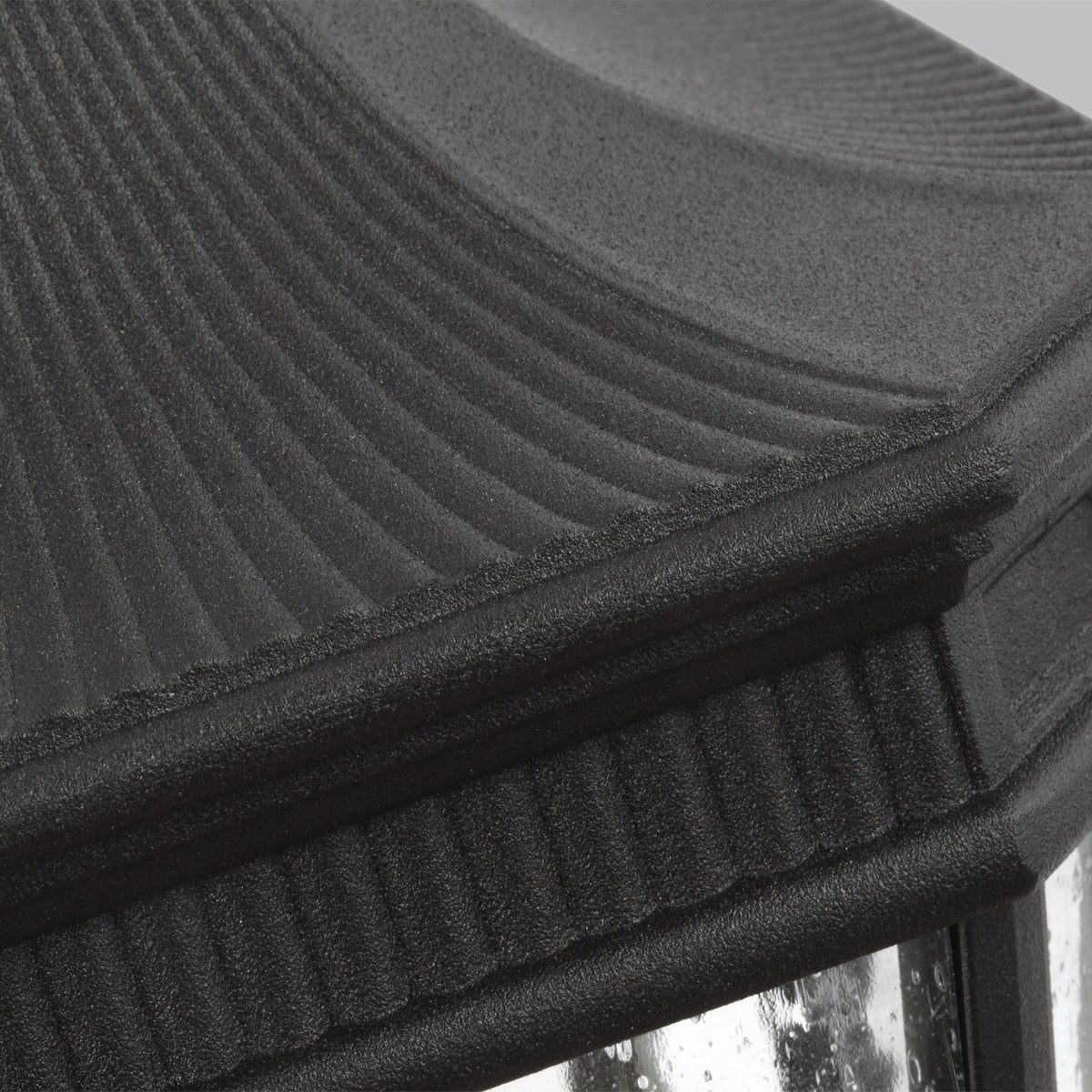 Cotswold Lane One Light Outdoor Wall Lantern in Black