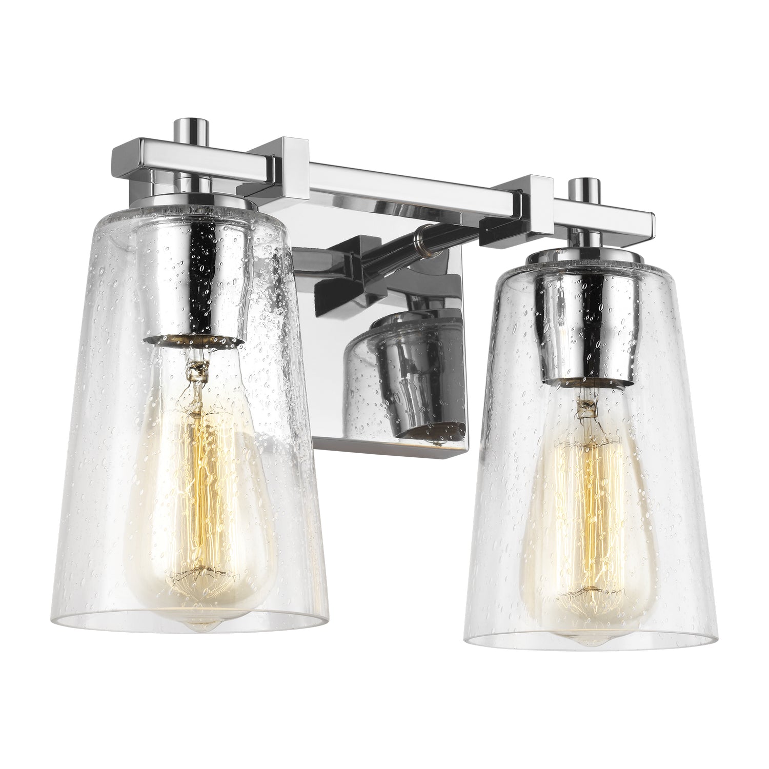 Meuble-lavabo Mercer à deux lumières