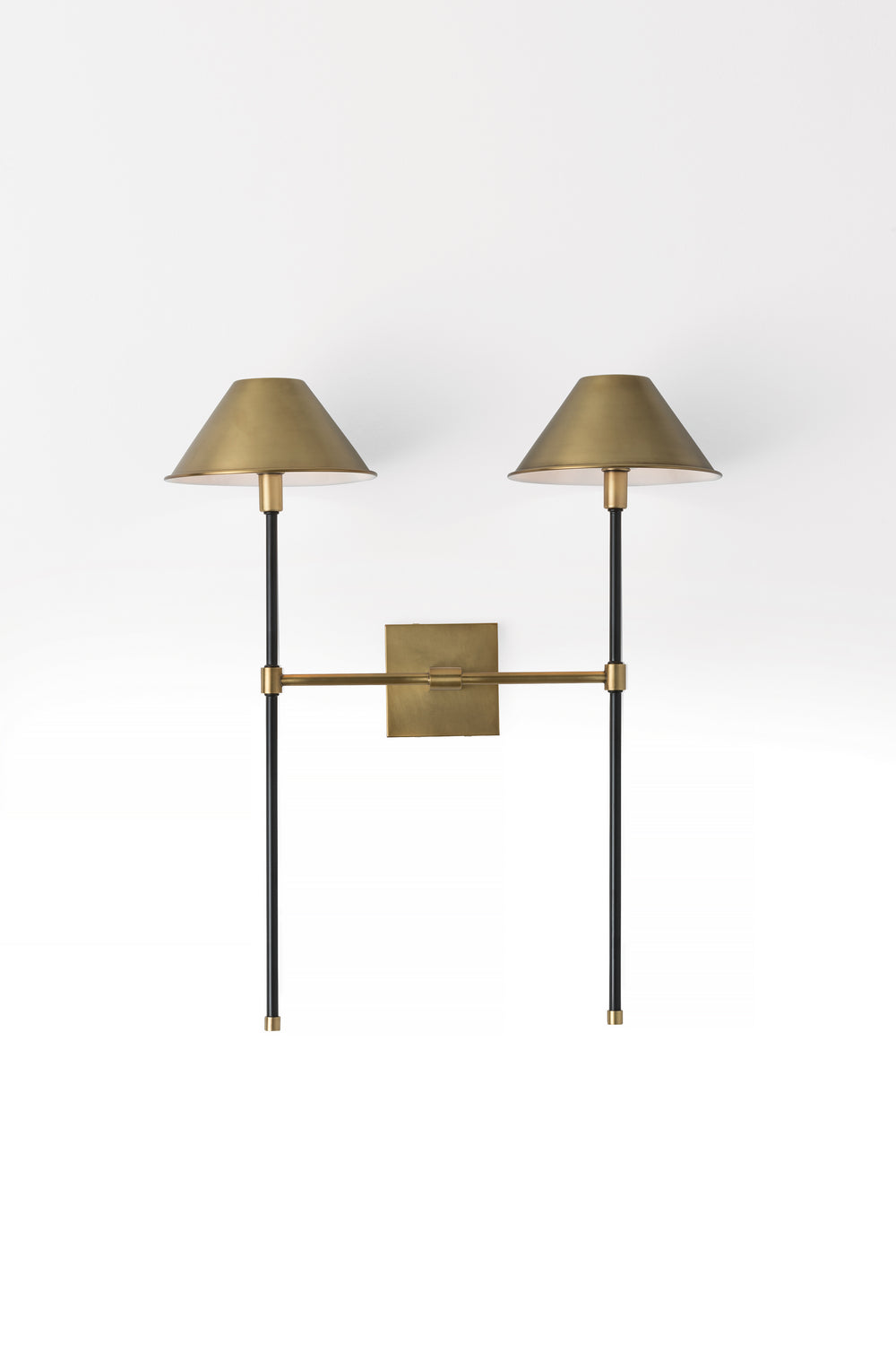 Havana Two Light Wall Sconce in Antique Brass