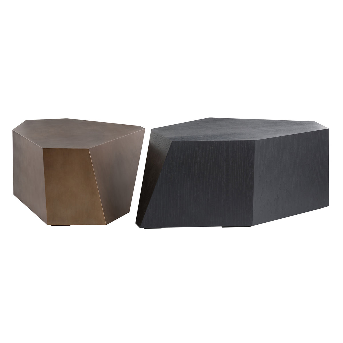 Chakas Accent Table in Ebony