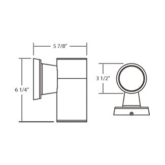 BORRU OUTDR, WLLMNT, 50W PAR20, RD, DNLT in Grey