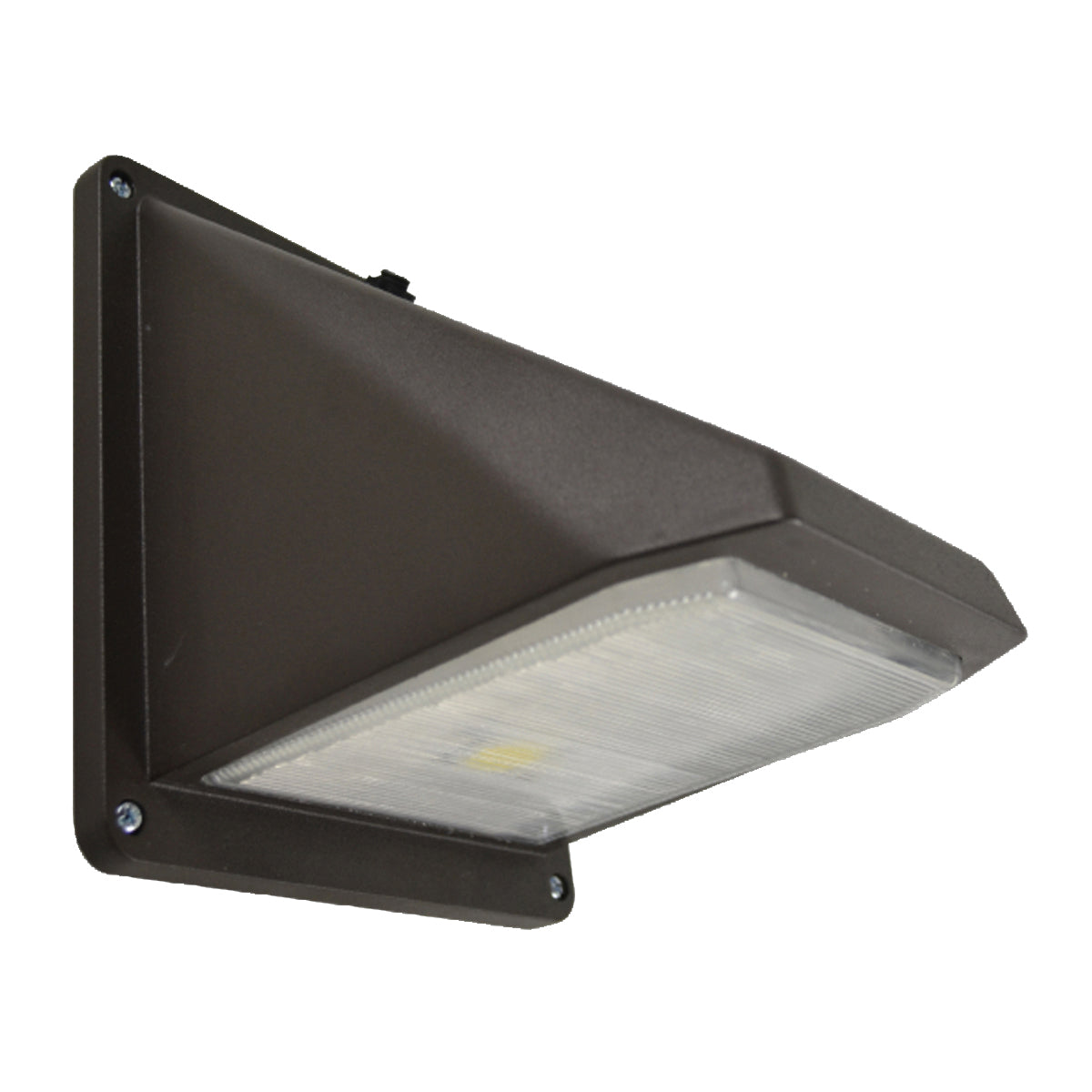 ARCHITECTURAL OUTDOOR OUTDR,LED FLOOD LIGHT,MED,BLK in Black
