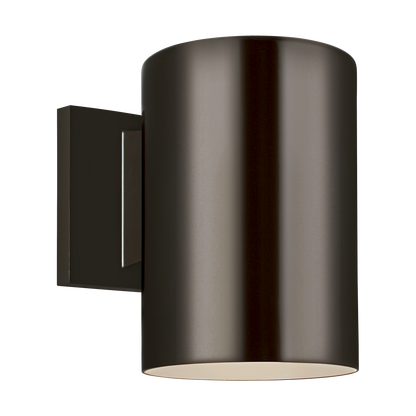 Outdoor Cylinders Small LED Wall Lantern