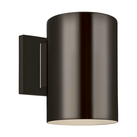 Outdoor Cylinders Small LED Wall Lantern