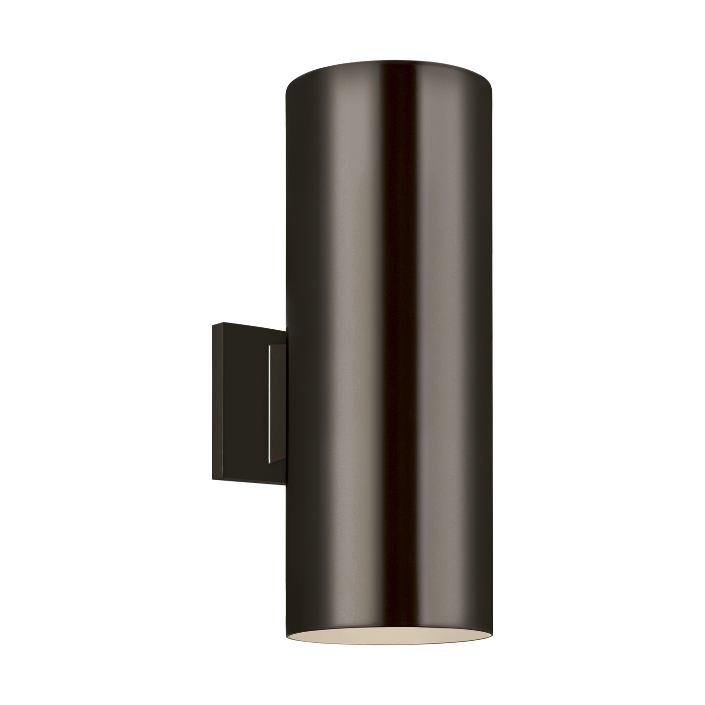Outdoor Cylinders Small 2 LED Wall Lantern