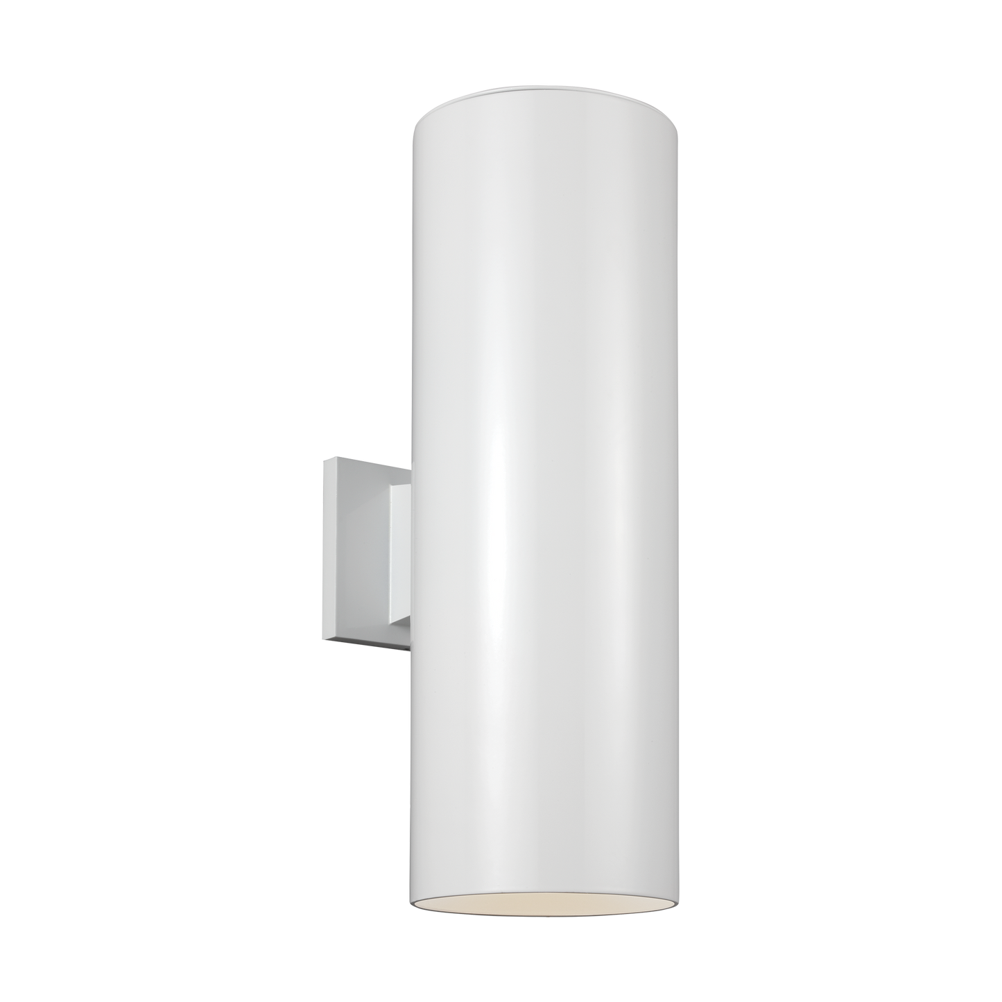 Outdoor Cylinders Large 2 LED Wall Lantern