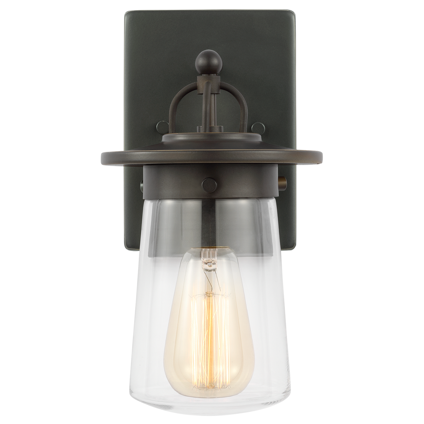 Petite lanterne murale d'extérieur Tybee à une lumière