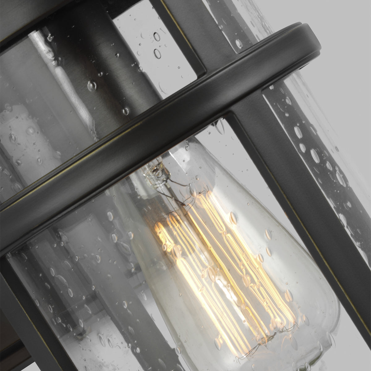Newport One Light Outdoor Wall Lantern