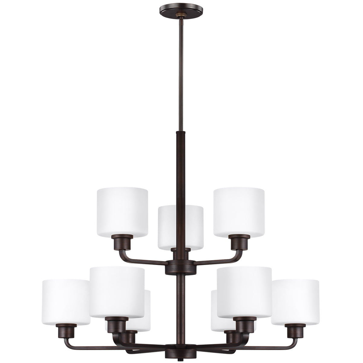 Canfield Nine Light Chandelier