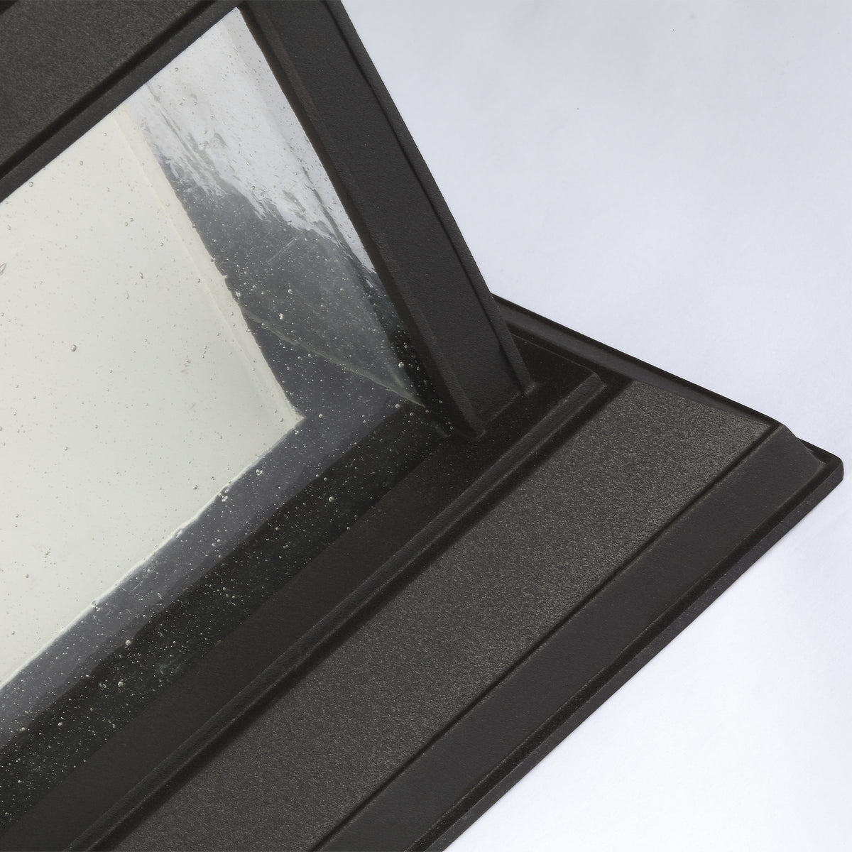 McHenry LED Outdoor Flush Mount in Textured Black