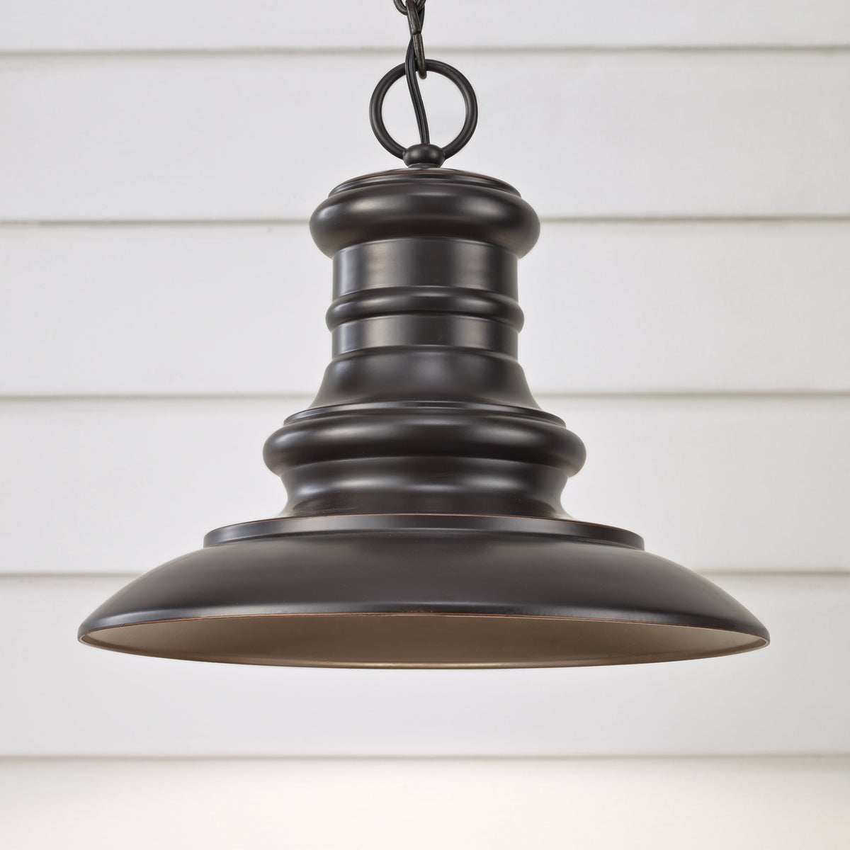 Redding Station LED Outdoor Wall Sconce in Restoration Bronze