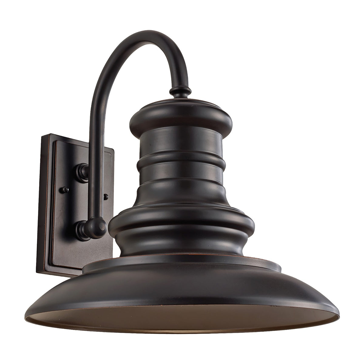 Redding Station LED Outdoor Wall Sconce in Restoration Bronze