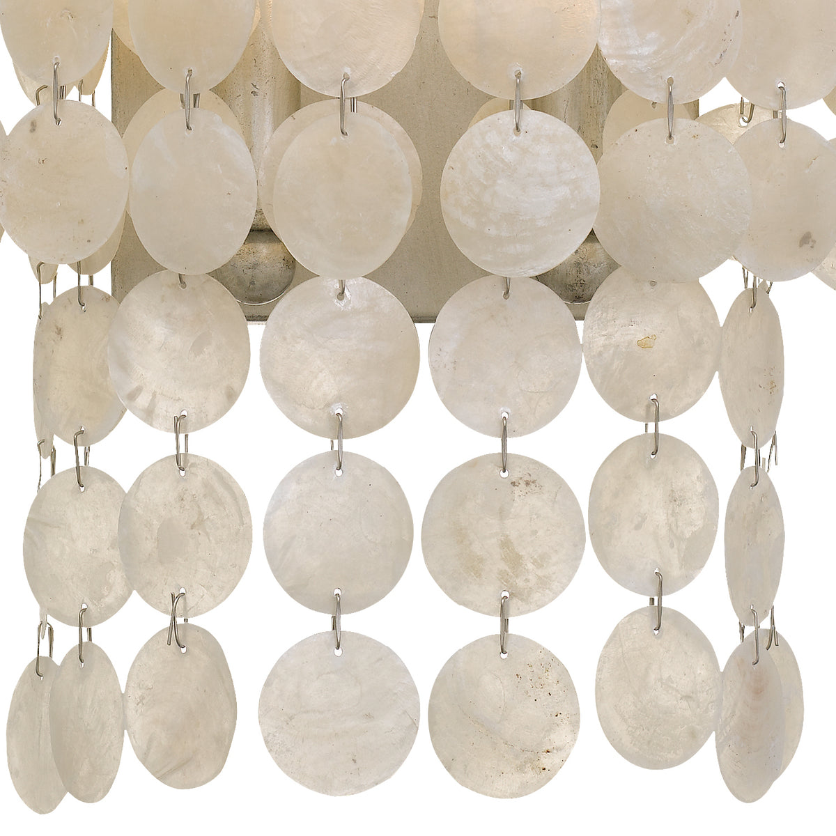 Brielle Two Light Wall Sconce in Antique Silver