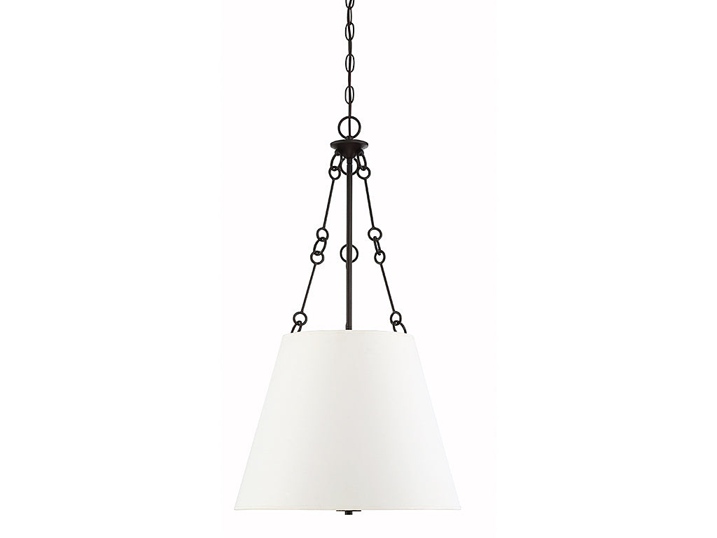 Suspension Austin à quatre lumières