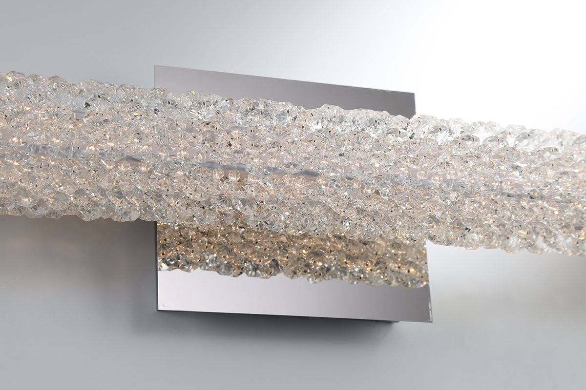 Sassi LED Vanity in Chrome