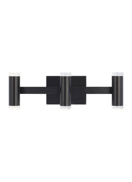 Dobson II LED Bath in Matte Black