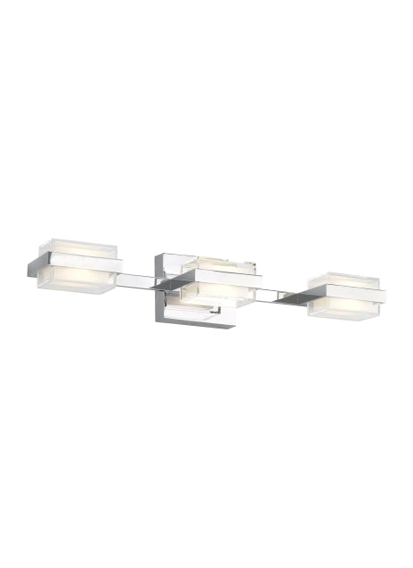 Kamden LED Bath in Chrome