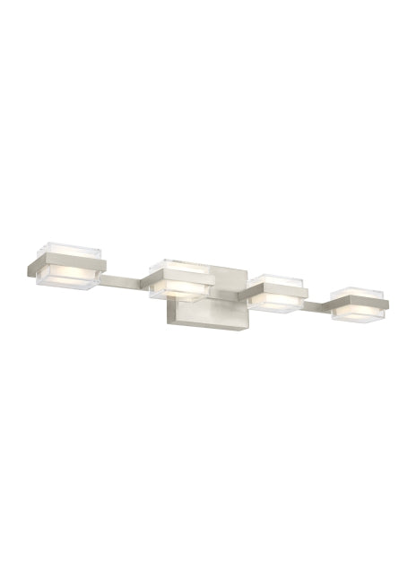 Kamden LED Bath in Satin Nickel