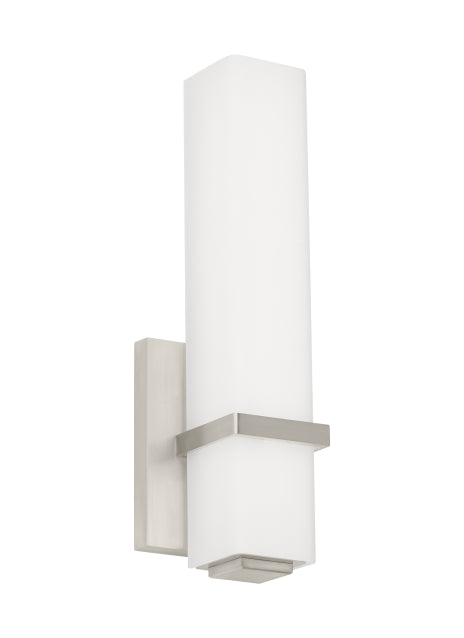 Milan LED Bath in Satin Nickel