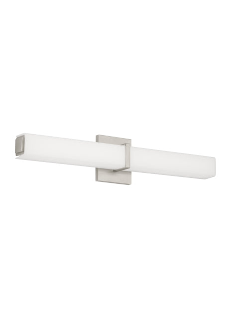 Milan LED Bath in Satin Nickel
