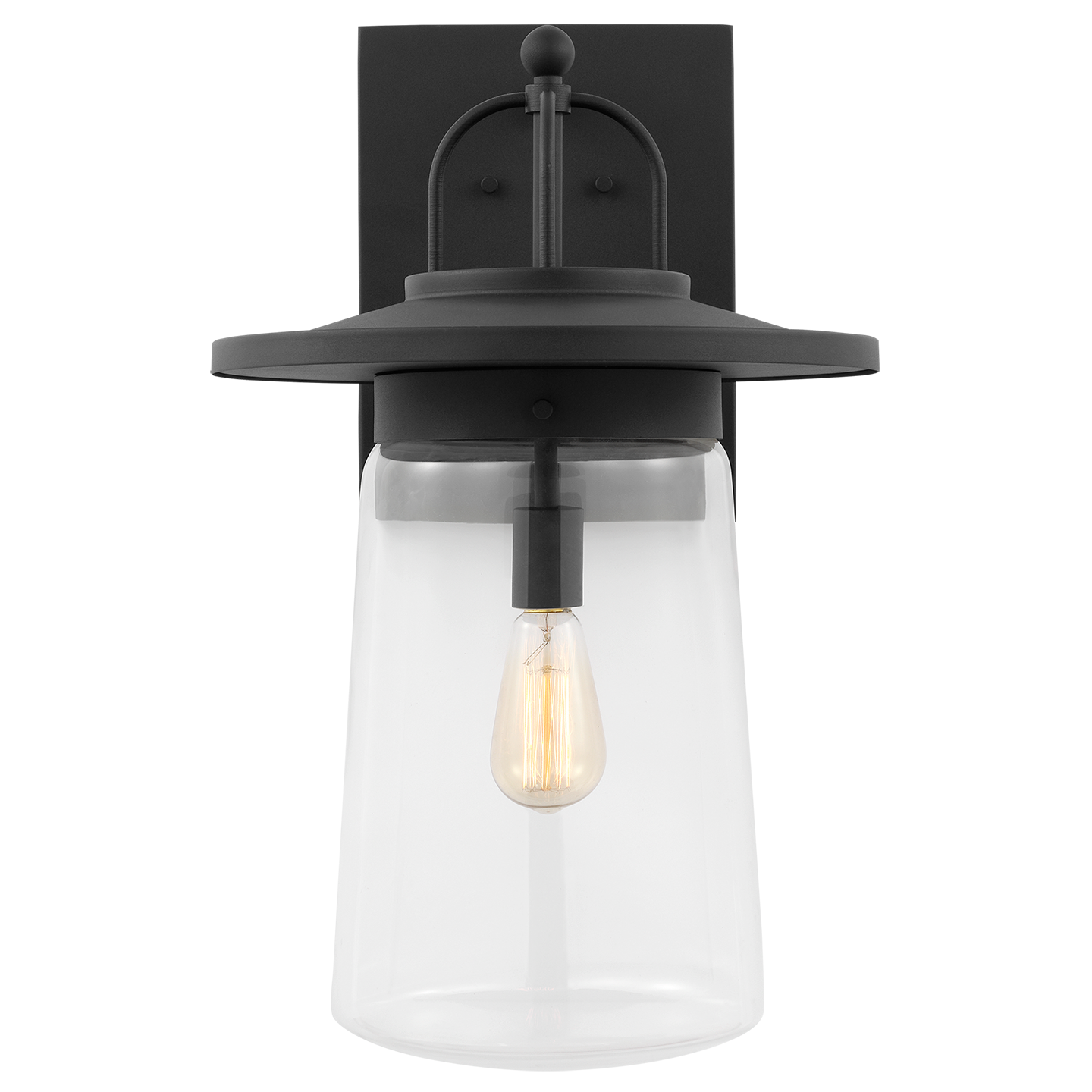 Lanterne murale d'extérieur extra large Tybee à une lumière