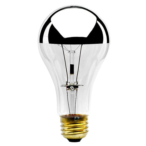Half Series Light Bulb in Half Chrome