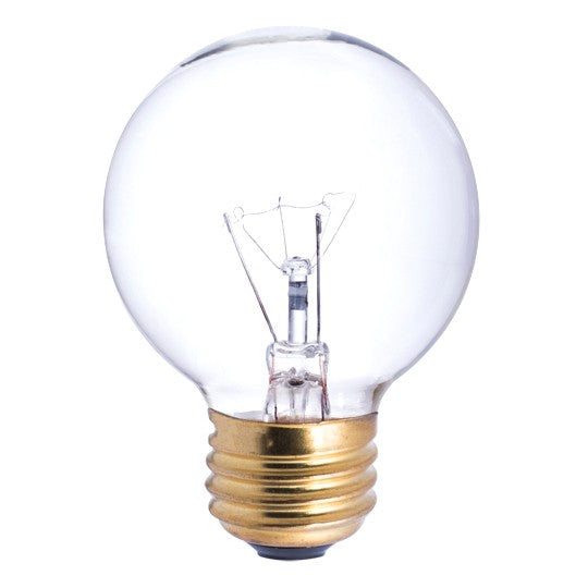 Globe Light Bulb in Clear