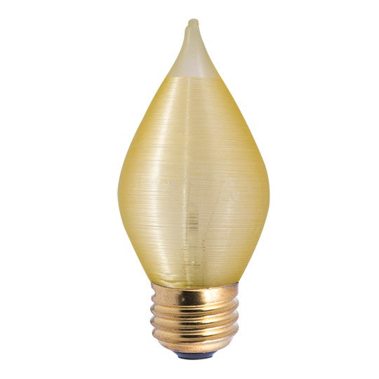 Spun Light Light Bulb in Amber