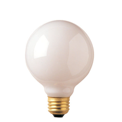 Globe Light Bulb in White