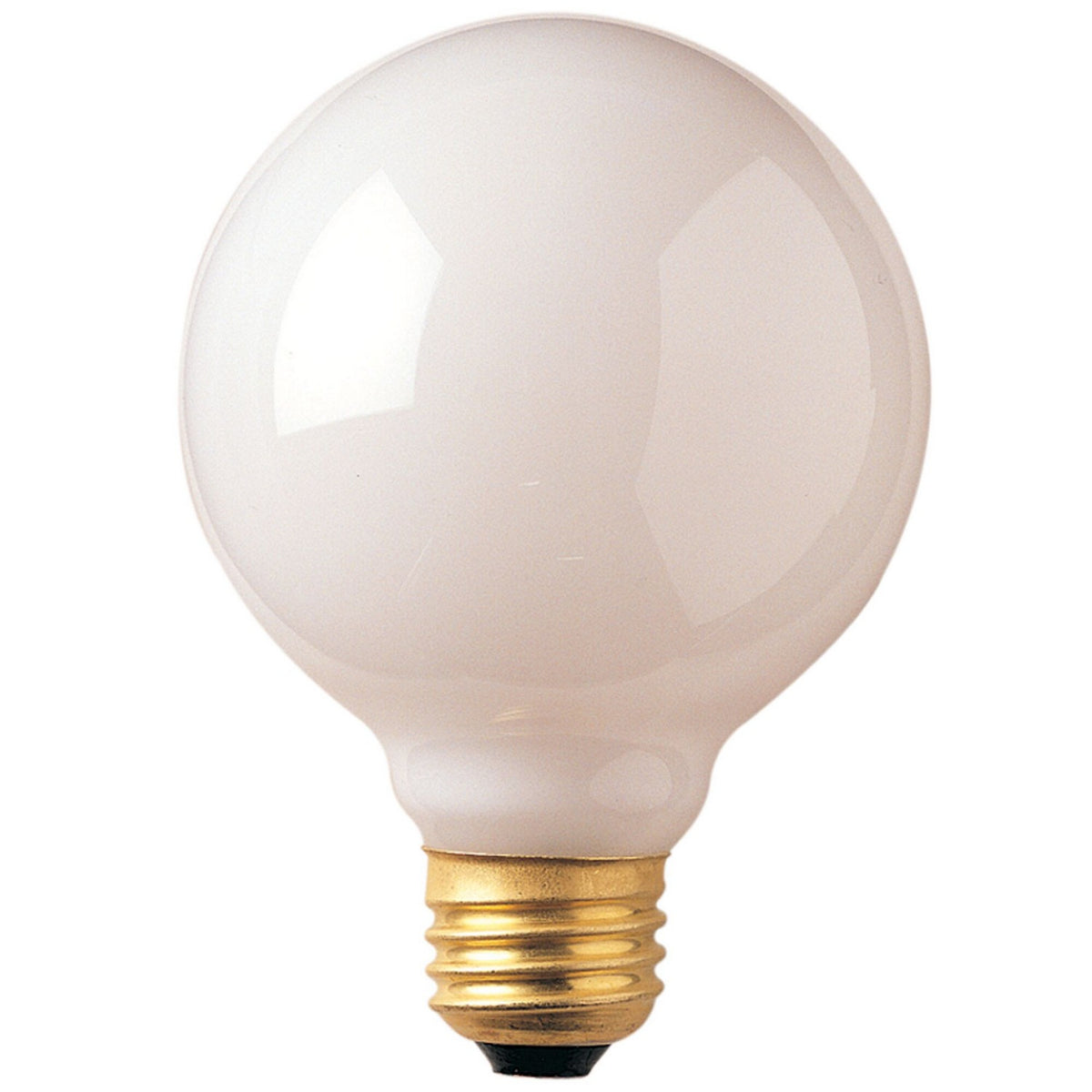 Globe Light Bulb in White