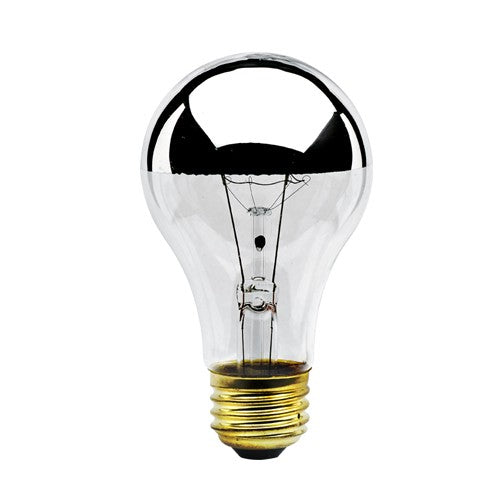 Half Series Light Bulb in Half Chrome
